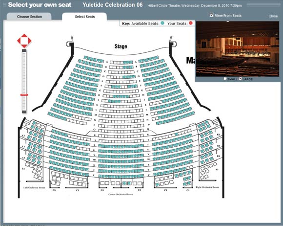View From Seat
